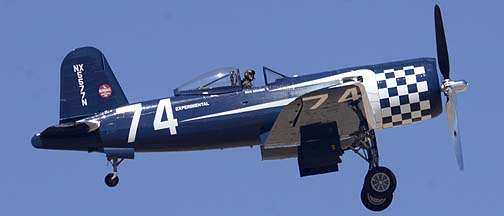 Goodyear F2G-2 Corsair N5577N Race 74, Cactus Fly-in, March 3, 2012